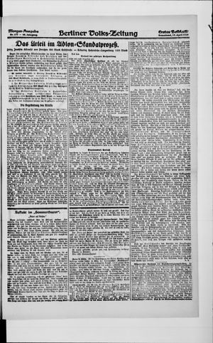 Berliner Volkszeitung on Apr 17, 1920