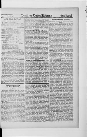 Berliner Volkszeitung vom 28.04.1920