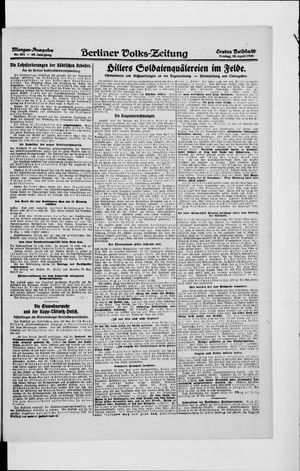 Berliner Volkszeitung vom 30.04.1920