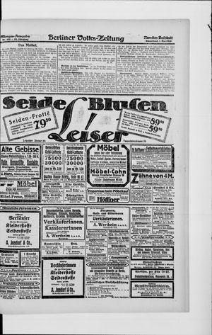 Berliner Volkszeitung vom 01.05.1920