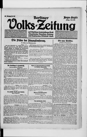 Berliner Volkszeitung vom 07.05.1920