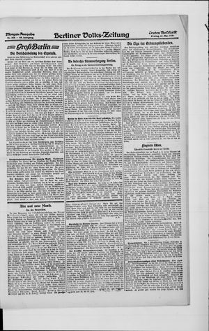 Berliner Volkszeitung vom 28.05.1920