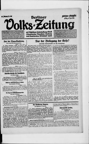 Berliner Volkszeitung vom 18.06.1920
