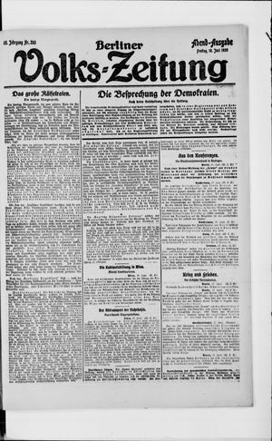 Berliner Volkszeitung vom 18.06.1920