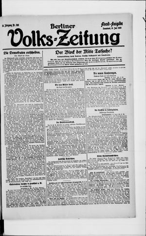 Berliner Volkszeitung vom 19.06.1920