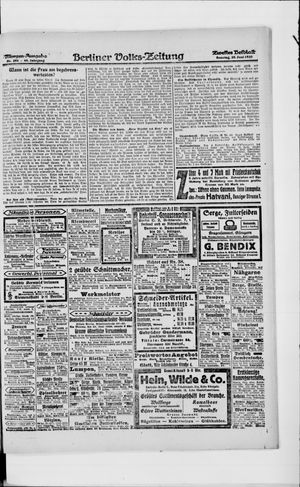 Berliner Volkszeitung vom 20.06.1920