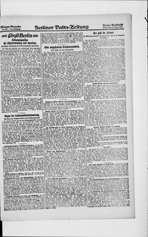 Berliner Volkszeitung vom 24.06.1920