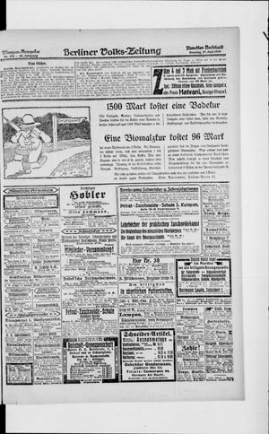 Berliner Volkszeitung vom 27.06.1920