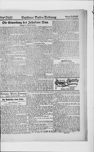 Berliner Volkszeitung vom 29.06.1920