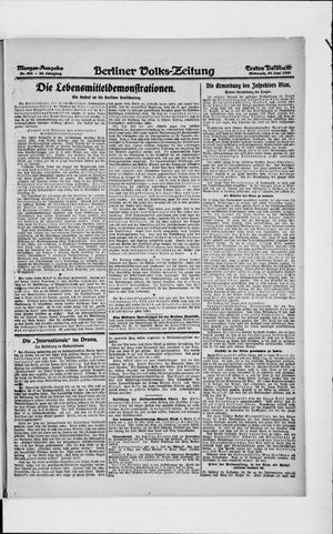 Berliner Volkszeitung vom 30.06.1920