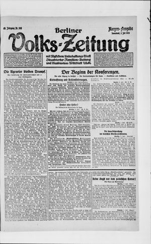 Berliner Volkszeitung vom 03.07.1920