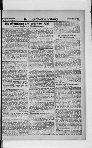 Berliner Volkszeitung vom 03.07.1920