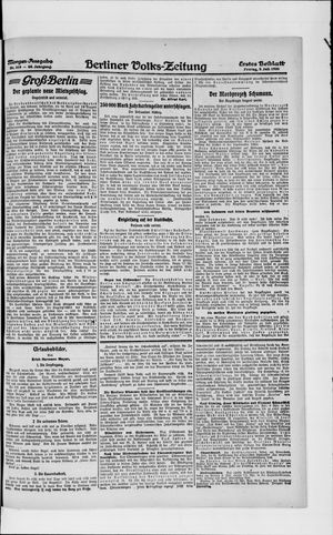 Berliner Volkszeitung vom 09.07.1920