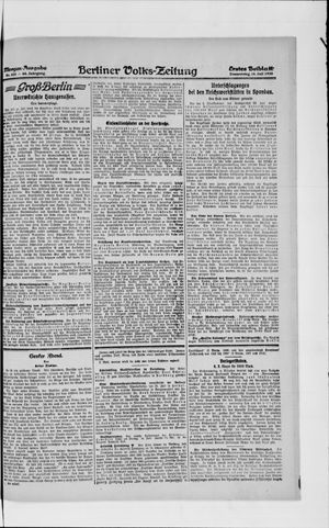 Berliner Volkszeitung vom 15.07.1920