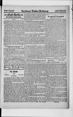 Berliner Volkszeitung vom 28.09.1920