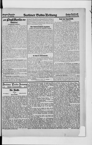 Berliner Volkszeitung vom 19.10.1920