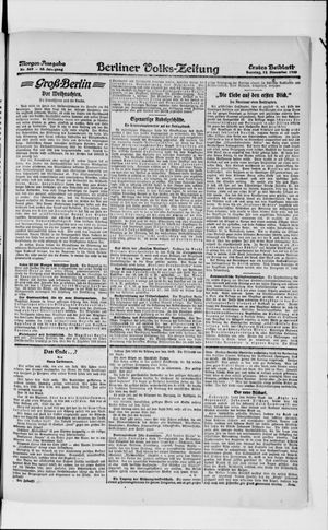 Berliner Volkszeitung vom 12.12.1920
