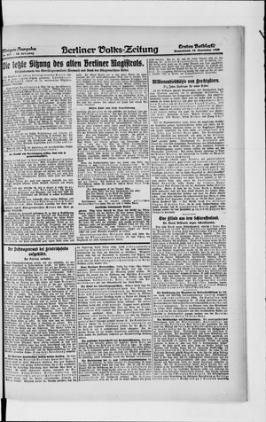 Berliner Volkszeitung vom 18.12.1920