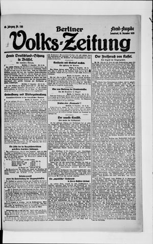Berliner Volkszeitung vom 18.12.1920