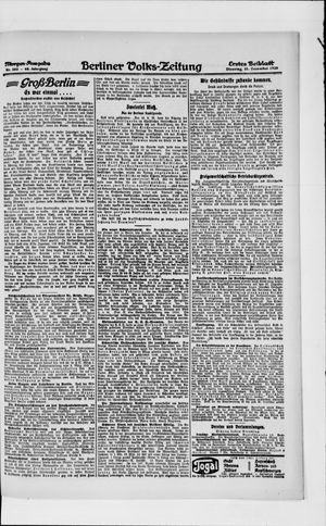Berliner Volkszeitung vom 21.12.1920