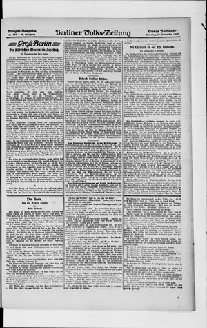 Berliner Volkszeitung on Dec 28, 1920