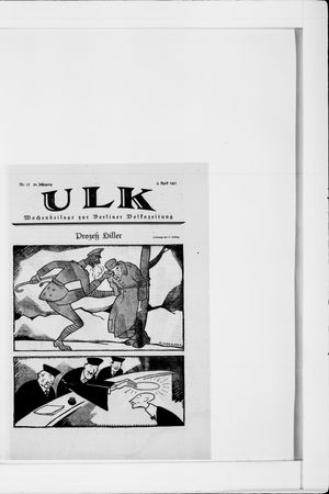 Berliner Volkszeitung on Apr 2, 1921
