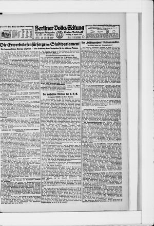 Berliner Volkszeitung vom 08.04.1921