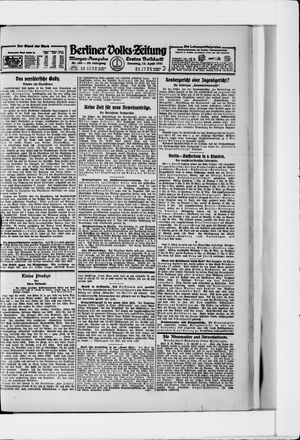 Berliner Volkszeitung on Apr 12, 1921