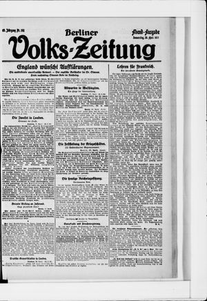 Berliner Volkszeitung vom 28.04.1921