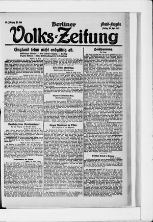 Berliner Volkszeitung on Apr 29, 1921