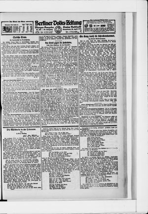 Berliner Volkszeitung vom 30.04.1921