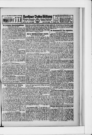 Berliner Volkszeitung on May 10, 1921