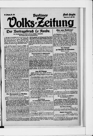 Berliner Volkszeitung vom 12.05.1921