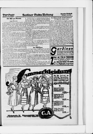 Berliner Volkszeitung vom 05.06.1921