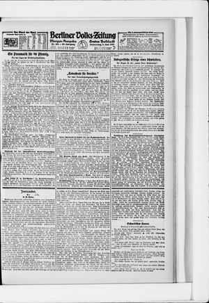 Berliner Volkszeitung vom 09.06.1921