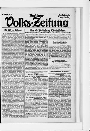 Berliner Volkszeitung on Jun 13, 1921