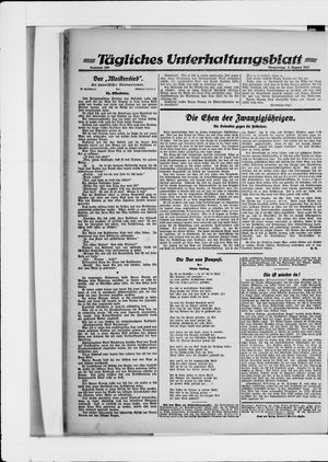 Berliner Volkszeitung vom 04.08.1921