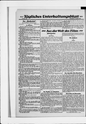 Berliner Volkszeitung on Aug 13, 1921