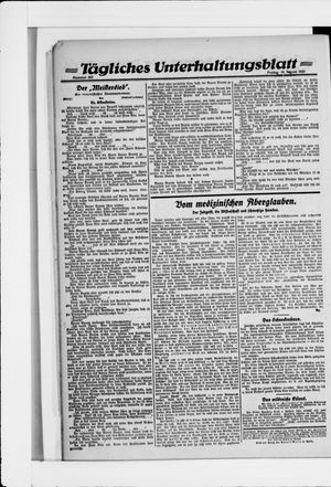 Berliner Volkszeitung vom 19.08.1921