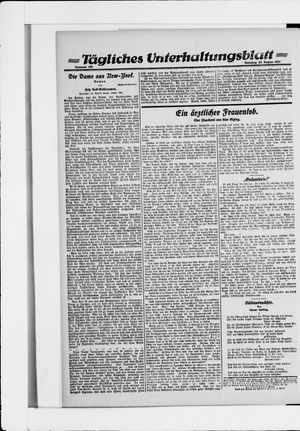 Berliner Volkszeitung vom 23.08.1921
