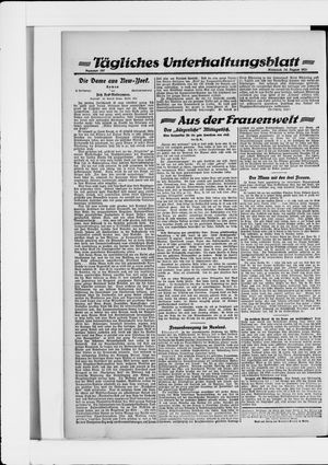 Berliner Volkszeitung vom 24.08.1921