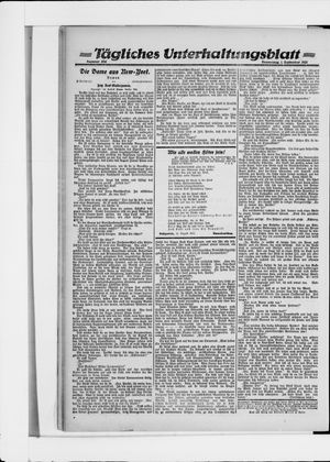 Berliner Volkszeitung vom 01.09.1921