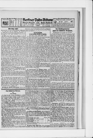 Berliner Volkszeitung vom 02.09.1921