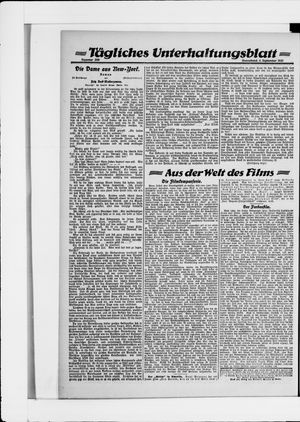 Berliner Volkszeitung vom 03.09.1921