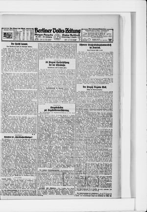Berliner Volkszeitung vom 08.09.1921