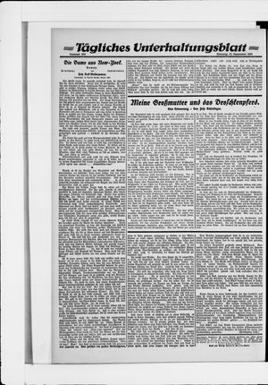 Berliner Volkszeitung vom 13.09.1921
