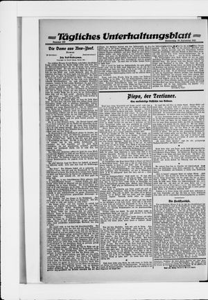Berliner Volkszeitung vom 15.09.1921