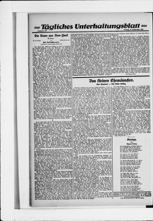 Berliner Volkszeitung vom 16.09.1921
