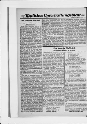 Berliner Volkszeitung vom 20.09.1921