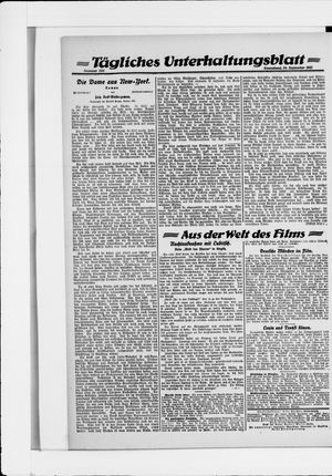 Berliner Volkszeitung on Sep 24, 1921